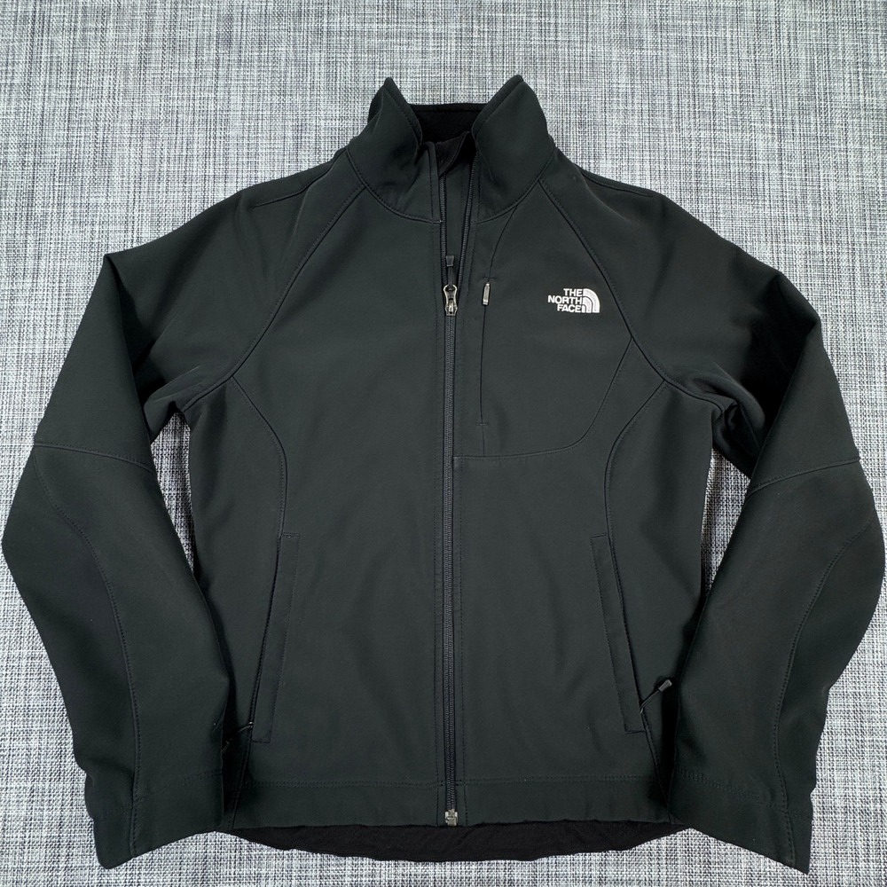 The North Face Women's Jacket Apex Bionic Softshell Fleece Lined Black Medium